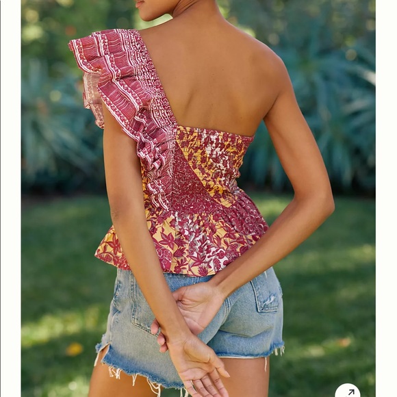 Love the Label (Anthropologie) one shoulder top. Brand new, never worn!